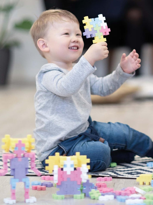 Plus-Plus Pastel Mix Tube Construction Blocks