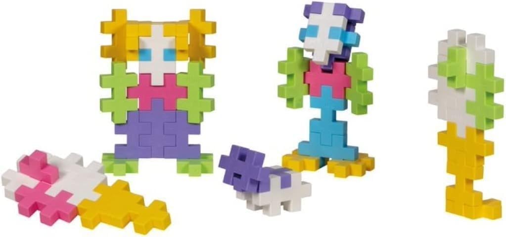 Plus-Plus Pastel Mix Tube Construction Blocks