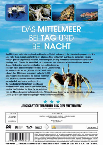 Das Mittelmeer bei Tag und Nacht, 1 DVD