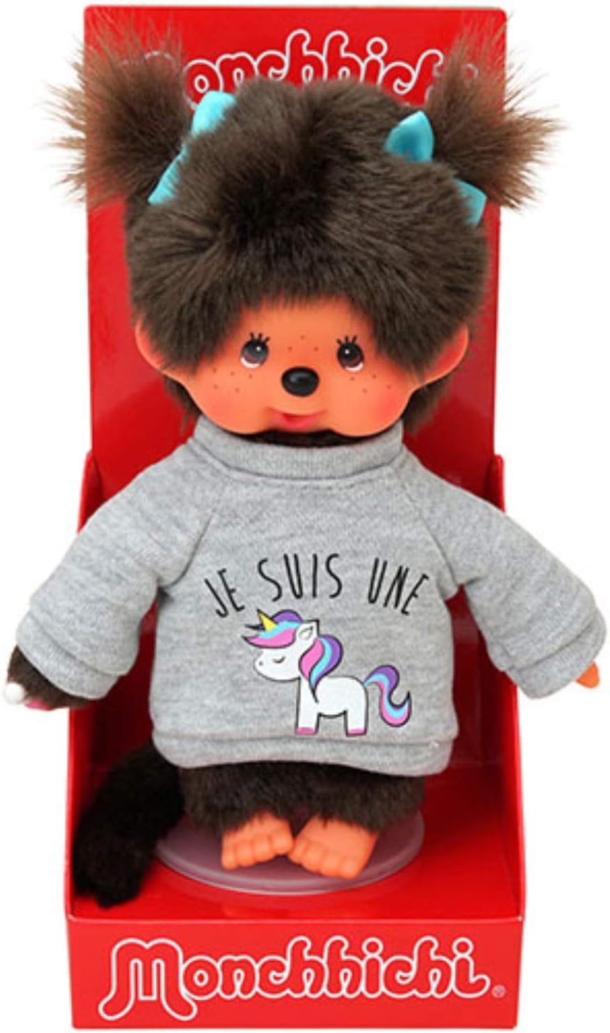 Bandai CPDO151 Monchhichi Sweatshirt Tendance, farblich sortiert, Mehrfarbig