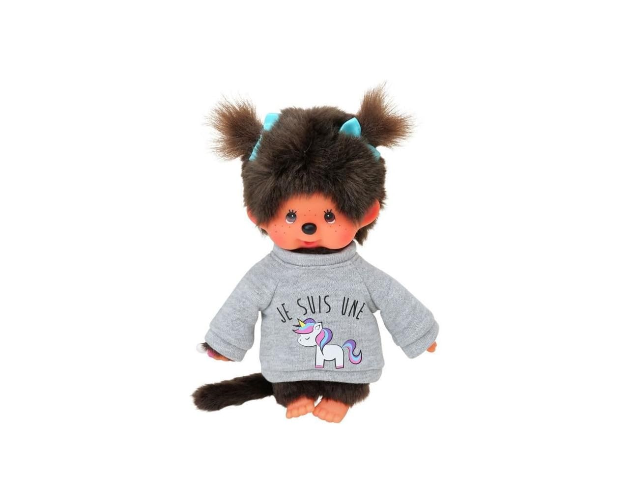 Bandai CPDO151 Monchhichi Sweatshirt Tendance, farblich sortiert, Mehrfarbig