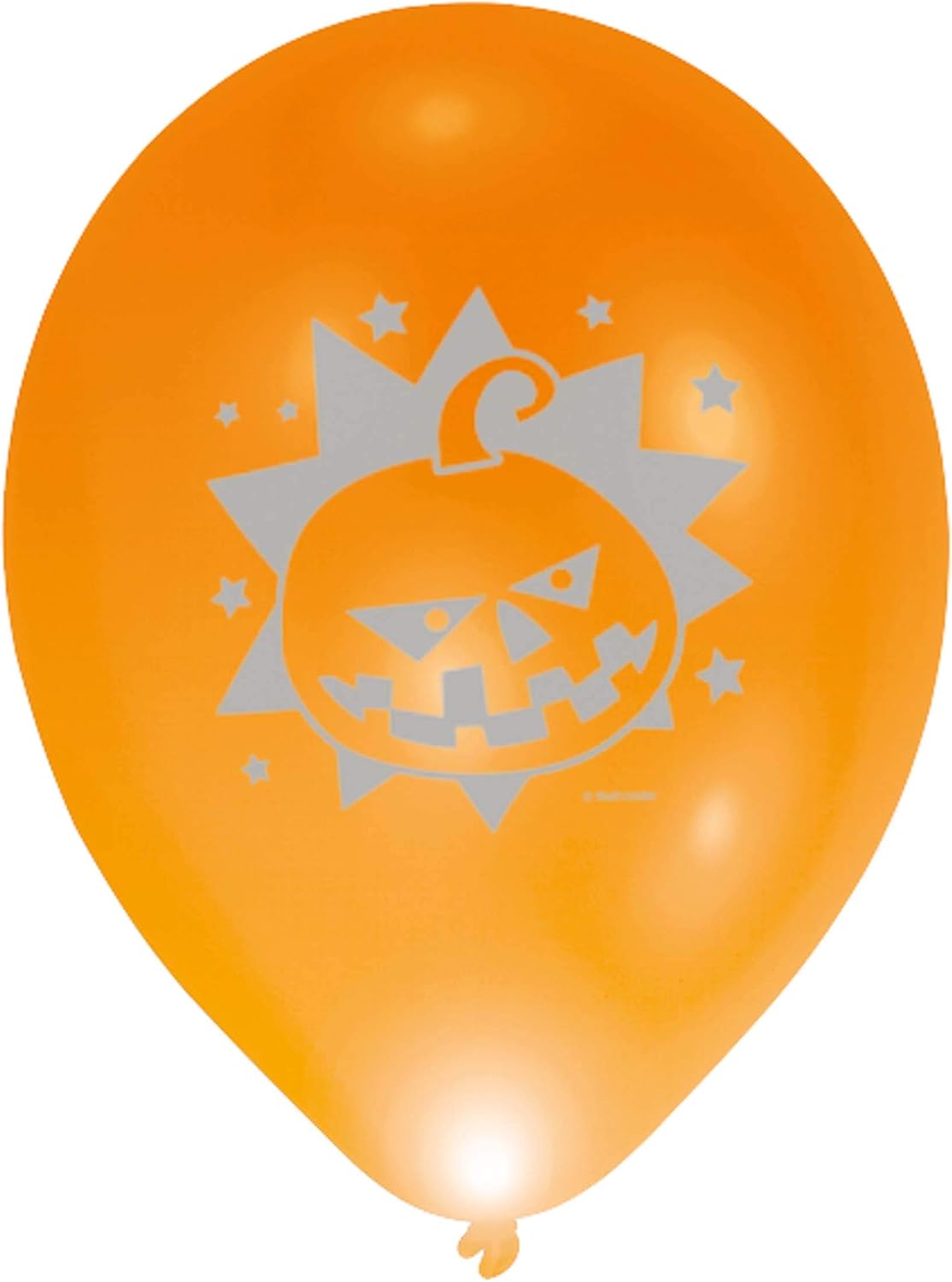 Amscan 9901055 - Palloncini LED Halloween, 4 pezzi, dimensione 27,5 cm, festa di compleanno per bambini, decorazione, festa a tema, Halloween