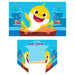 amscan 9908481 - 8 x Official Pink Fong Baby Shark Invitation cards Birthday Party Accessory Invites