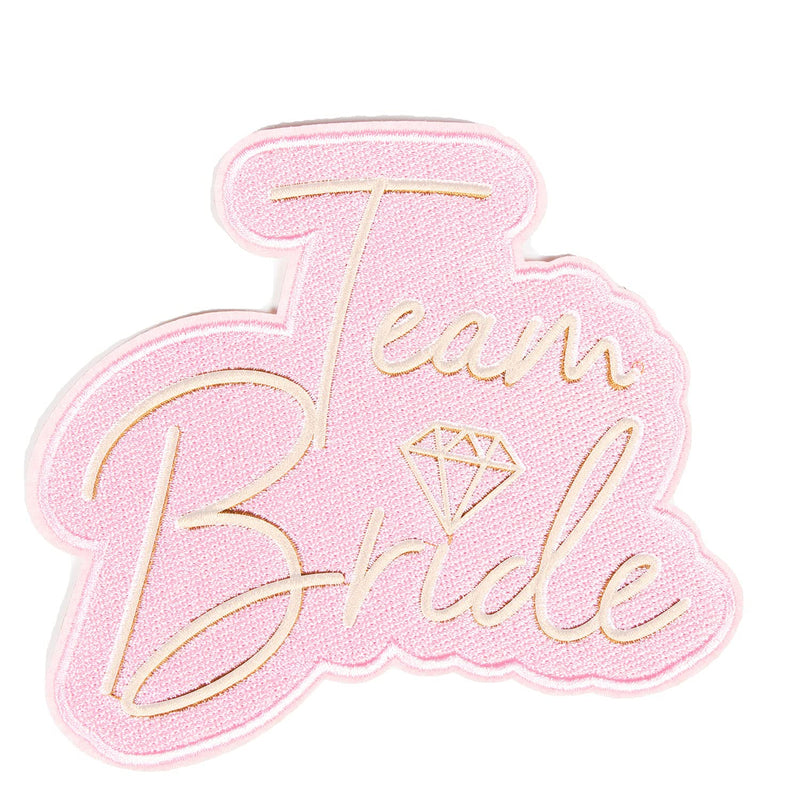 amscan,Multi 9909905 - Team Bride Hen Party Iron-on Patch - 6 Pack