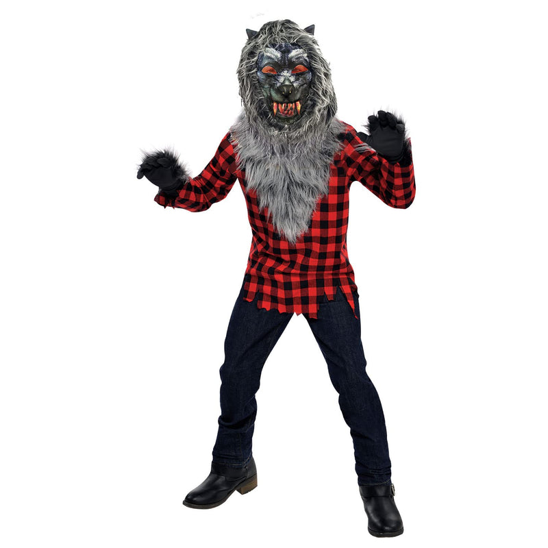 amscan Childs Boys Hungry Howler Werewolf Halloween Fancy Dress Costume 4-6 Years