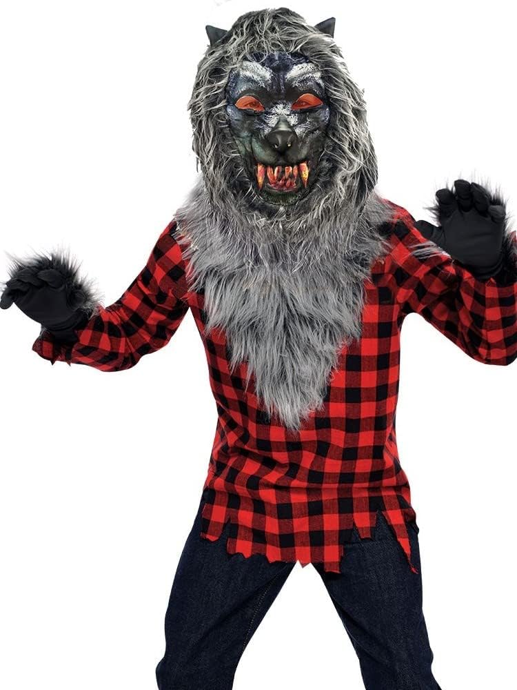 amscan Childs Boys Hungry Howler Werewolf Halloween Fancy Dress Costume 4-6 Years