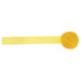 Amscan 18202-09 Streamer Crepe S/C:Yellow Ss