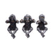 Three Wise Knights Shelf Sitters 11Cm