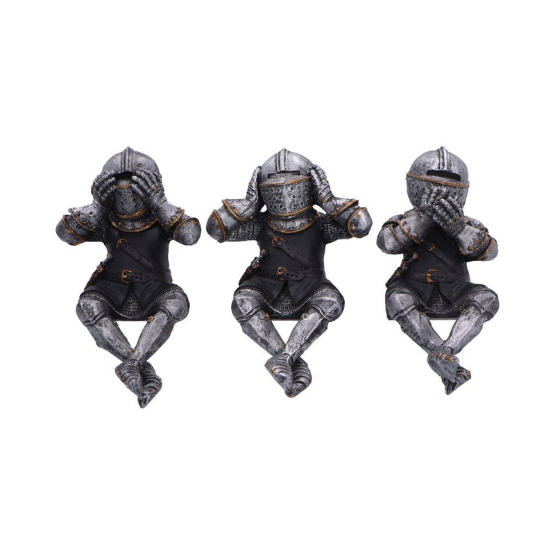 Three Wise Knights Shelf Sitters 11Cm