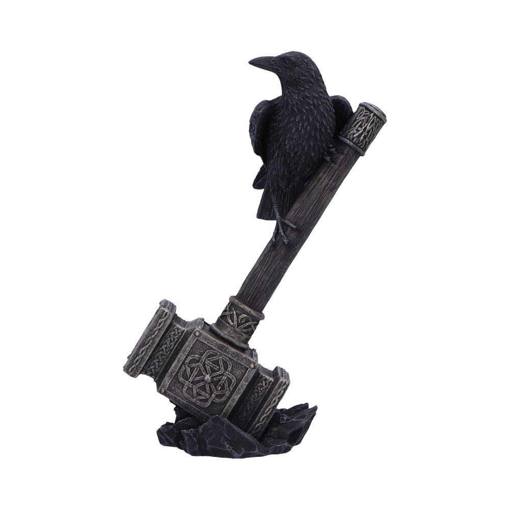 Raven On Hammer Of The Gods 23Cm