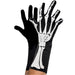 Amscan 841438-55 - 3D Skelett Handschuhe, Accessoire, 3D-Optik, Geist, Day of the Dead, Mottoparty, Karneval, Halloween