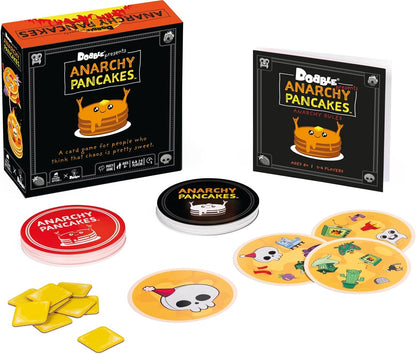 Asmodee | Anarchy Pancakes | Dobble Family Card Game | Ages 8+ | 2-6 Players | 5+ Minutes Playing Time