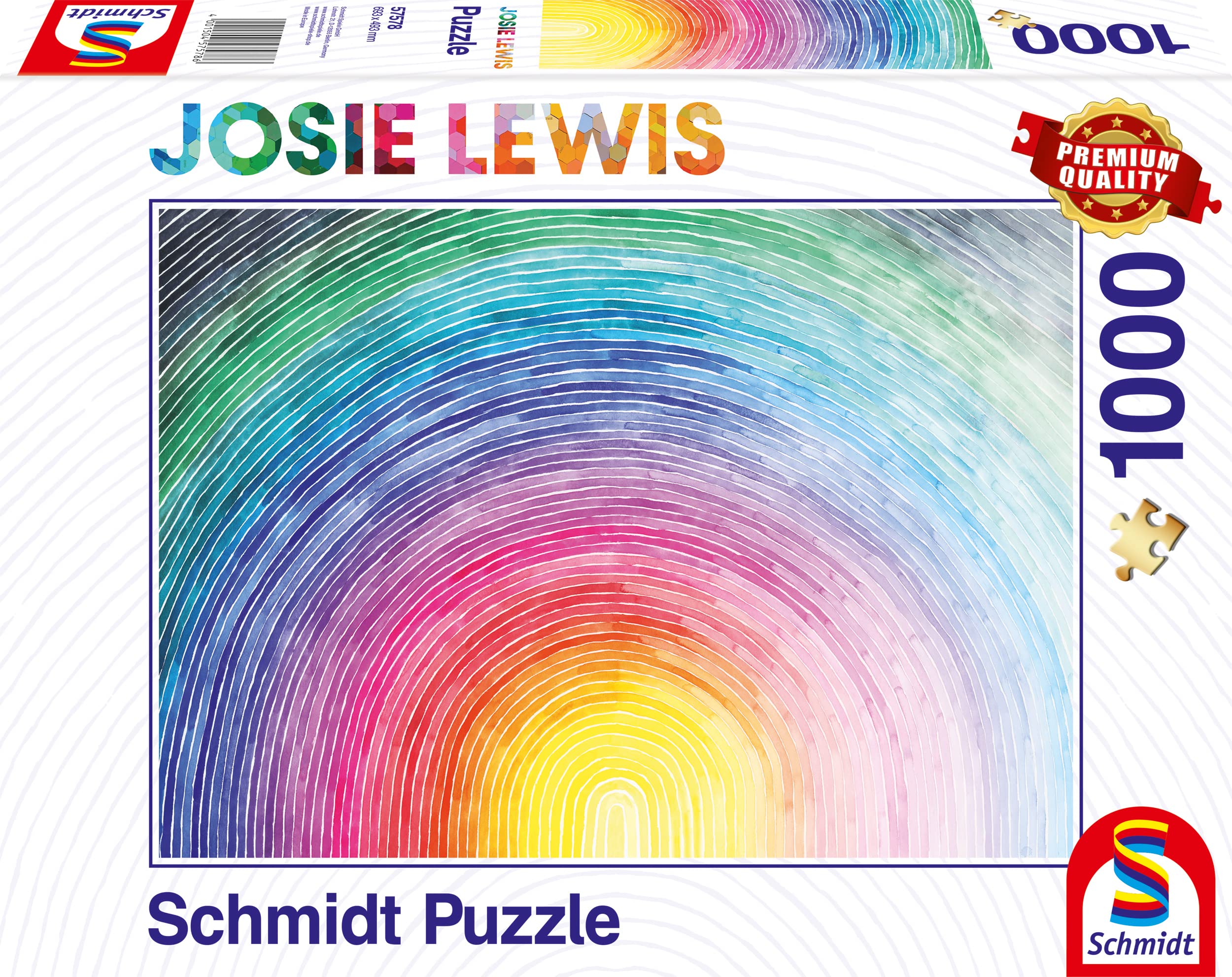 Puzzle 1000 pièces : Arc-en-ciel naissant