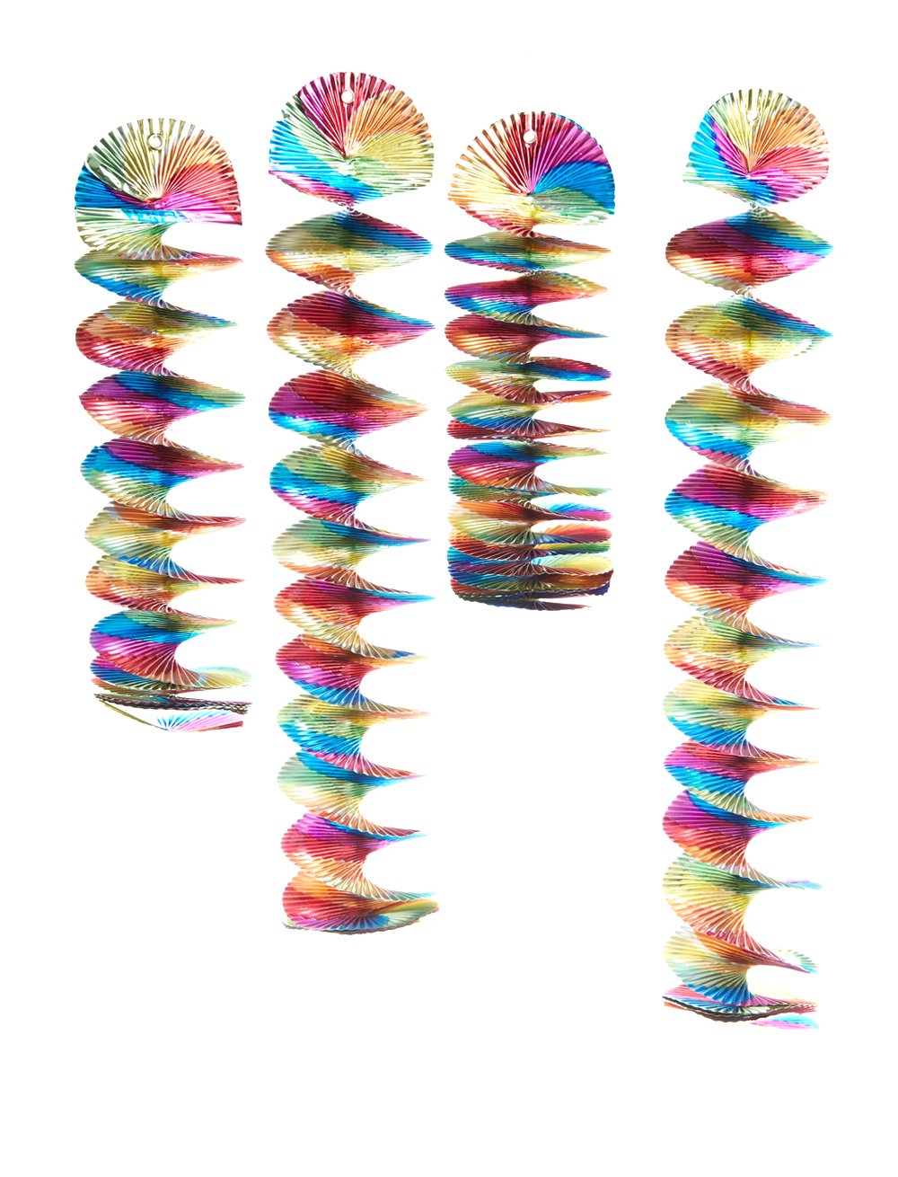 Amscan: 4 Rainbow Rotor-Spirals