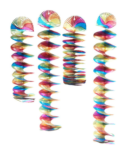 Amscan: 4 Rainbow Rotor-Spirals