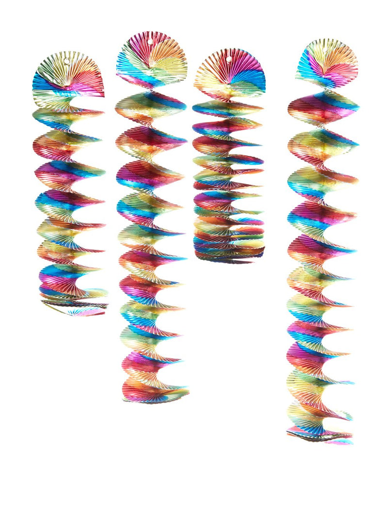 Amscan: 4 Rainbow Rotor-Spirals