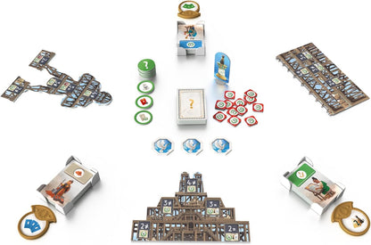 7 Wonders Architects Medals Expansion – Neue Wunder, Medaillen und Strategien warten auf Sie! Zivilisations-Strategiespiel für Kinder und Erwachsene, ab 8 Jahren, 2–7 Spieler, 25 Minuten Spielzeit