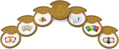 7 Wonders Architects Medals Expansion – Neue Wunder, Medaillen und Strategien warten auf Sie! Zivilisations-Strategiespiel für Kinder und Erwachsene, ab 8 Jahren, 2–7 Spieler, 25 Minuten Spielzeit