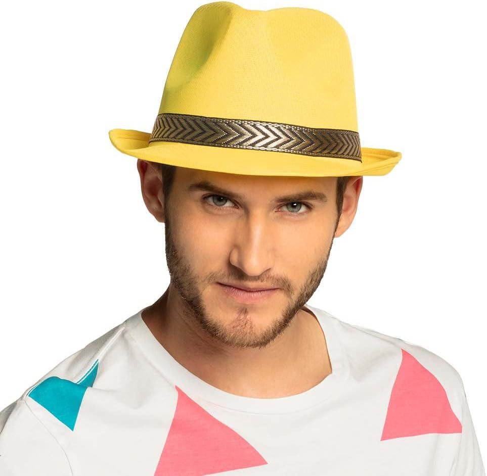 Adult Yellow Borsaline Hat