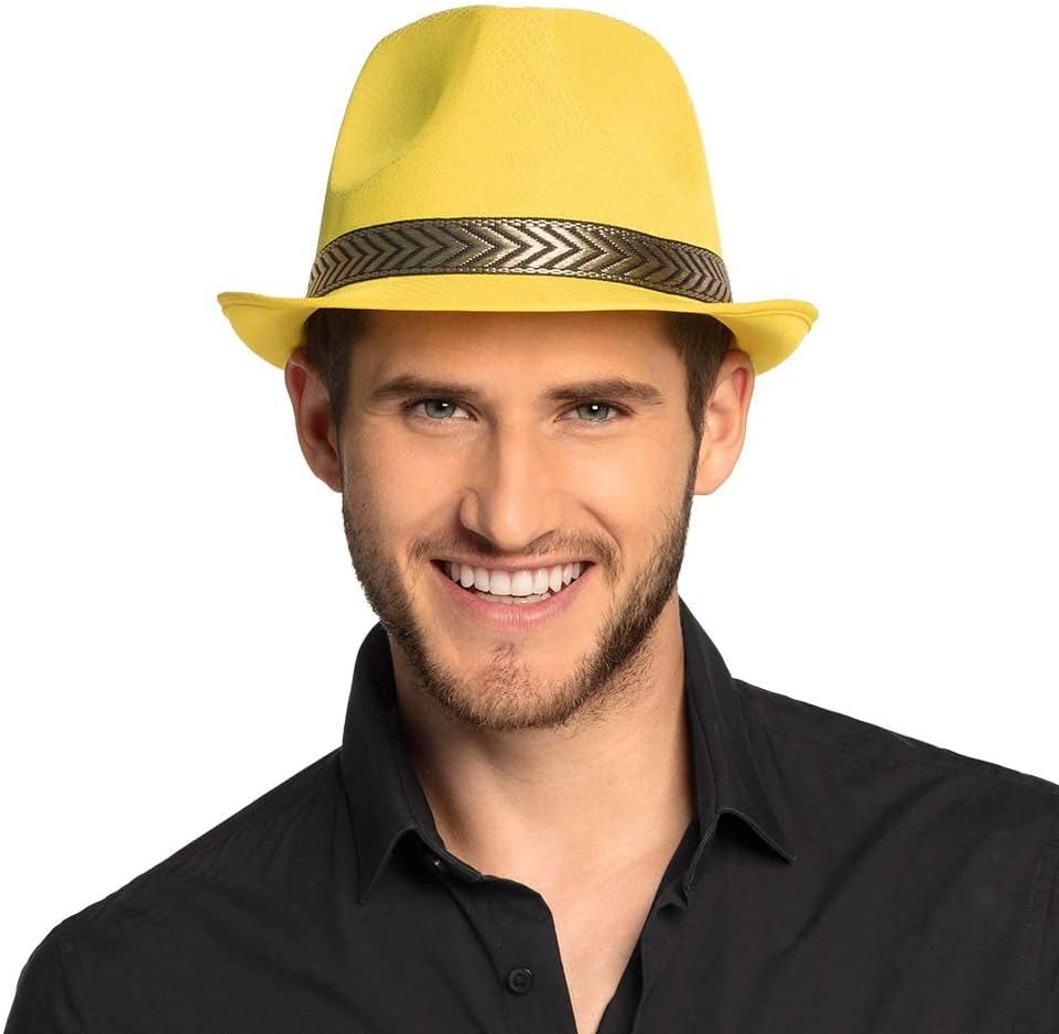Adult Yellow Borsaline Hat