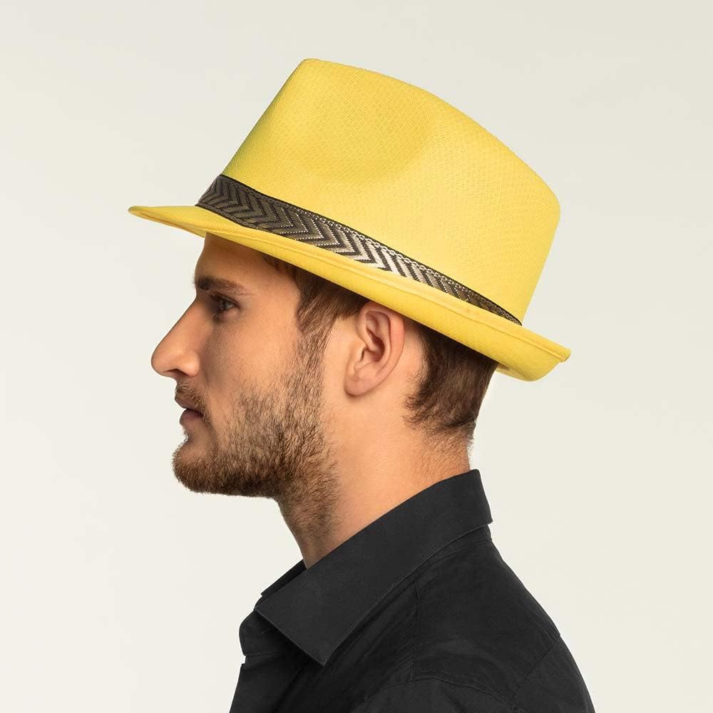 Adult Yellow Borsaline Hat