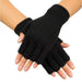 Boland 01901 Fingerless Gloves, Black, One Size
