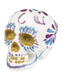 Boland 10134126 BOL72058 Decoration Glitter Sugar Skull White, Taglia unica