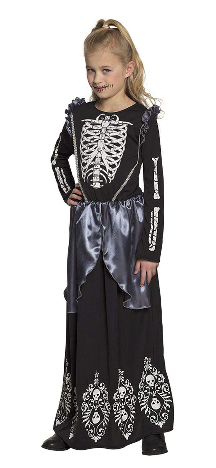 Boland - Kostüm für Kinder Skeleton Queen, Grusel, Halloween, Kostümparty, Mottoparty, Karneval