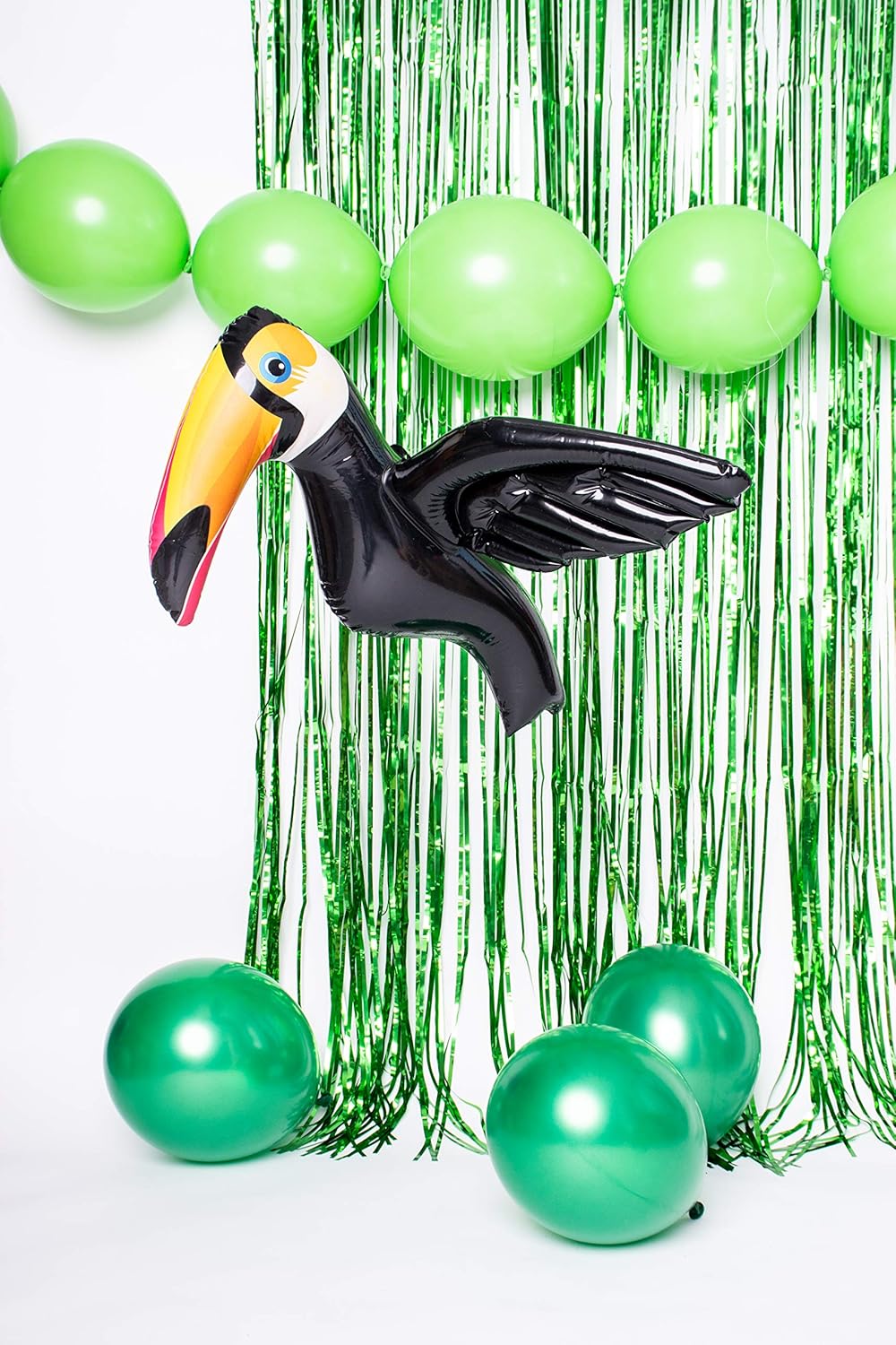 Folat 20727 Toucan Inflatable Multi Colors, Single Inflatable Toucan