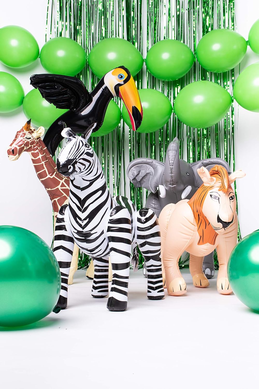 Folat 20727 Toucan Inflatable Multi Colors, Single Inflatable Toucan