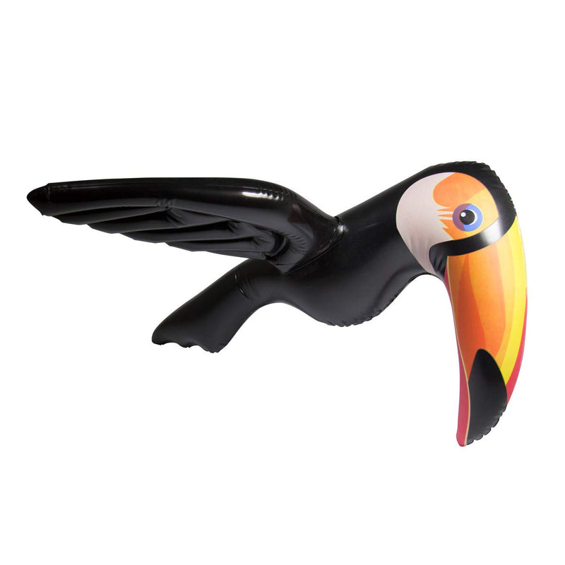 Folat 20727 Toucan Inflatable Multi Colors, Single Inflatable Toucan