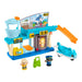 Fisher-Price Little People Aeropuerto Set de juego con avión y figuras, juguete para bebés +1 año (Mattel HTJ26
