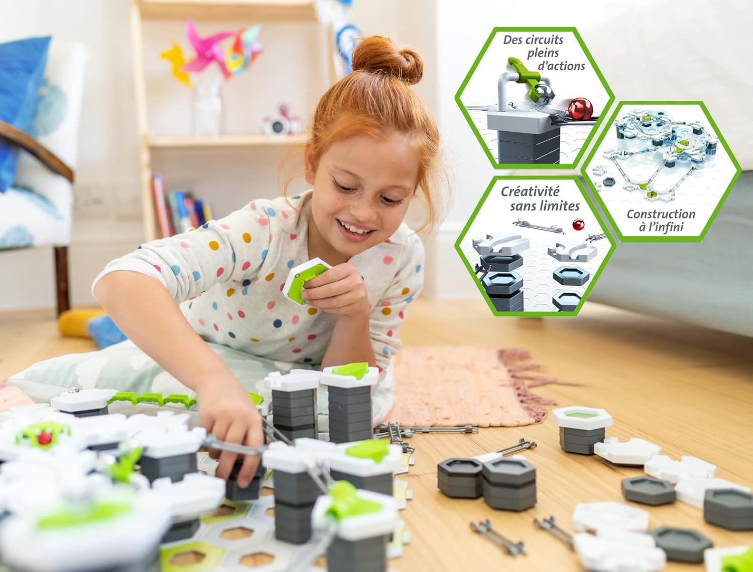 Ravensburger Verlag GmbH Ravensburger GraviTrax POWER Element Light 27467 - Elektronische accessoires voor spectaculaire balruns voor kinderen van 8 jaar en ouder. Kan worden gecombineerd met alle sta