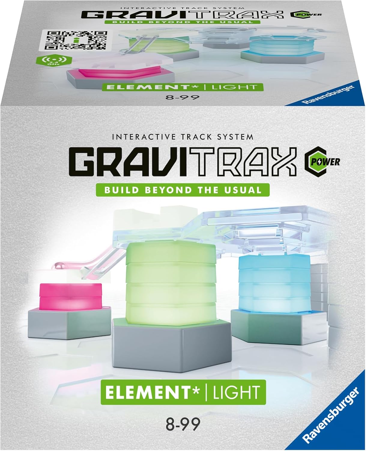 Ravensburger Verlag GmbH Ravensburger GraviTrax POWER Element Light 27467 - Elektronische accessoires voor spectaculaire balruns voor kinderen van 8 jaar en ouder. Kan worden gecombineerd met alle sta