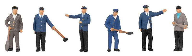 Faller Railway Maintenance Staff (6) Figure Set HO Gauge FA151706