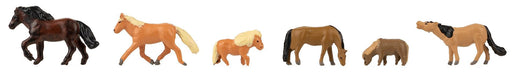 Faller Horses and Ponies (6) Figure Set FA155910 HO Gauge