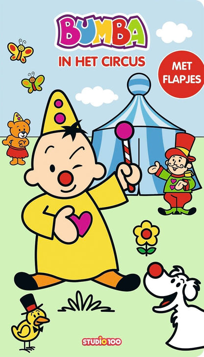 Bumba : kartonboek met flapjes (lang) - In het circus