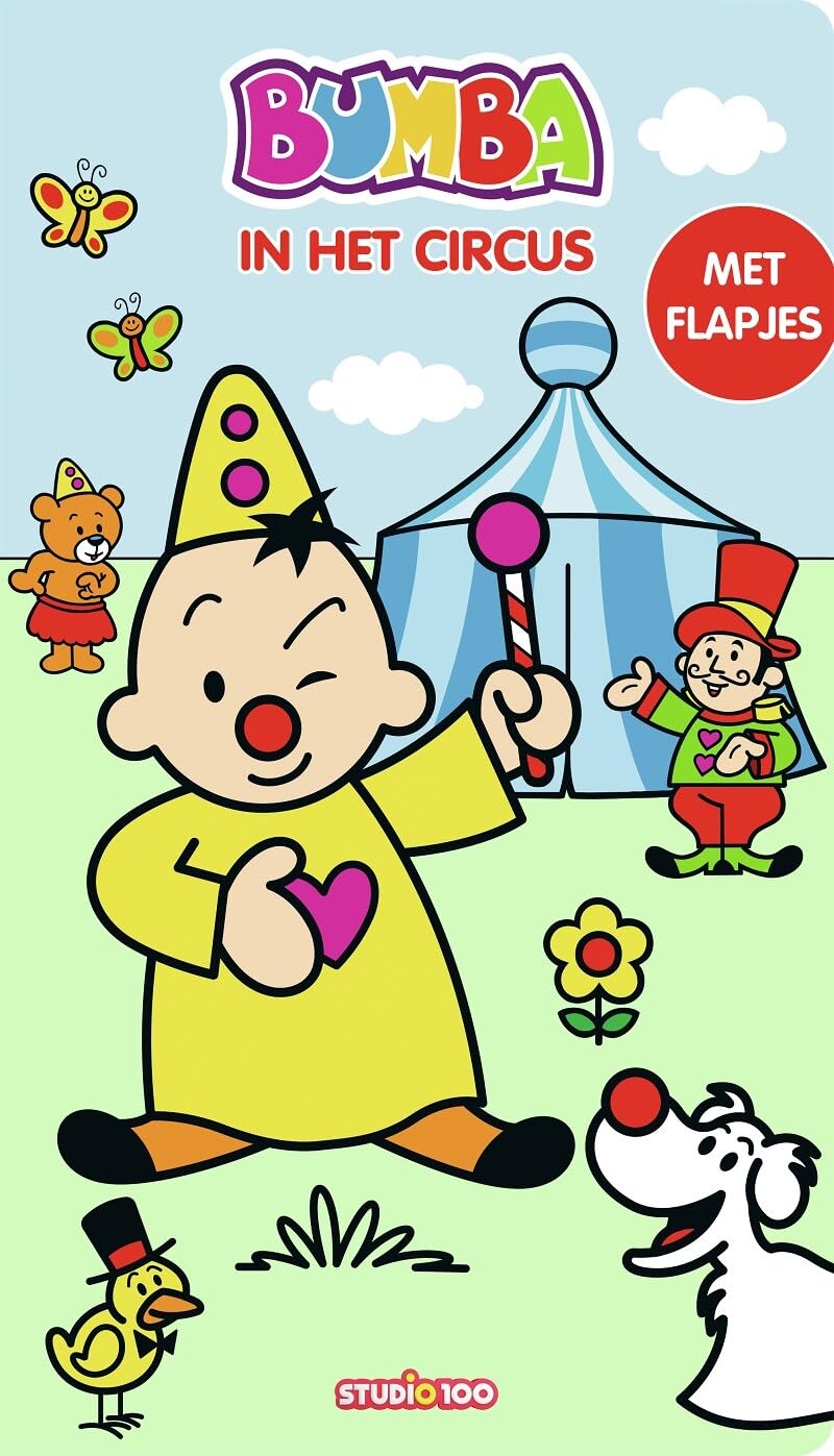 Bumba : kartonboek met flapjes (lang) - In het circus