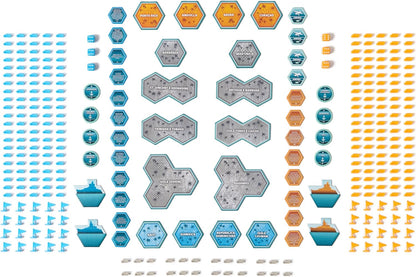 Editrice Giochi, Risiko! Oceano, 2 Giochi in Scatola in 1, Giochi di Società e Strategia per Famiglia e Amici, Giochi da Tavolo per Adulti e Bambini, da 2 a 6 Giocatori, 8+ Anni