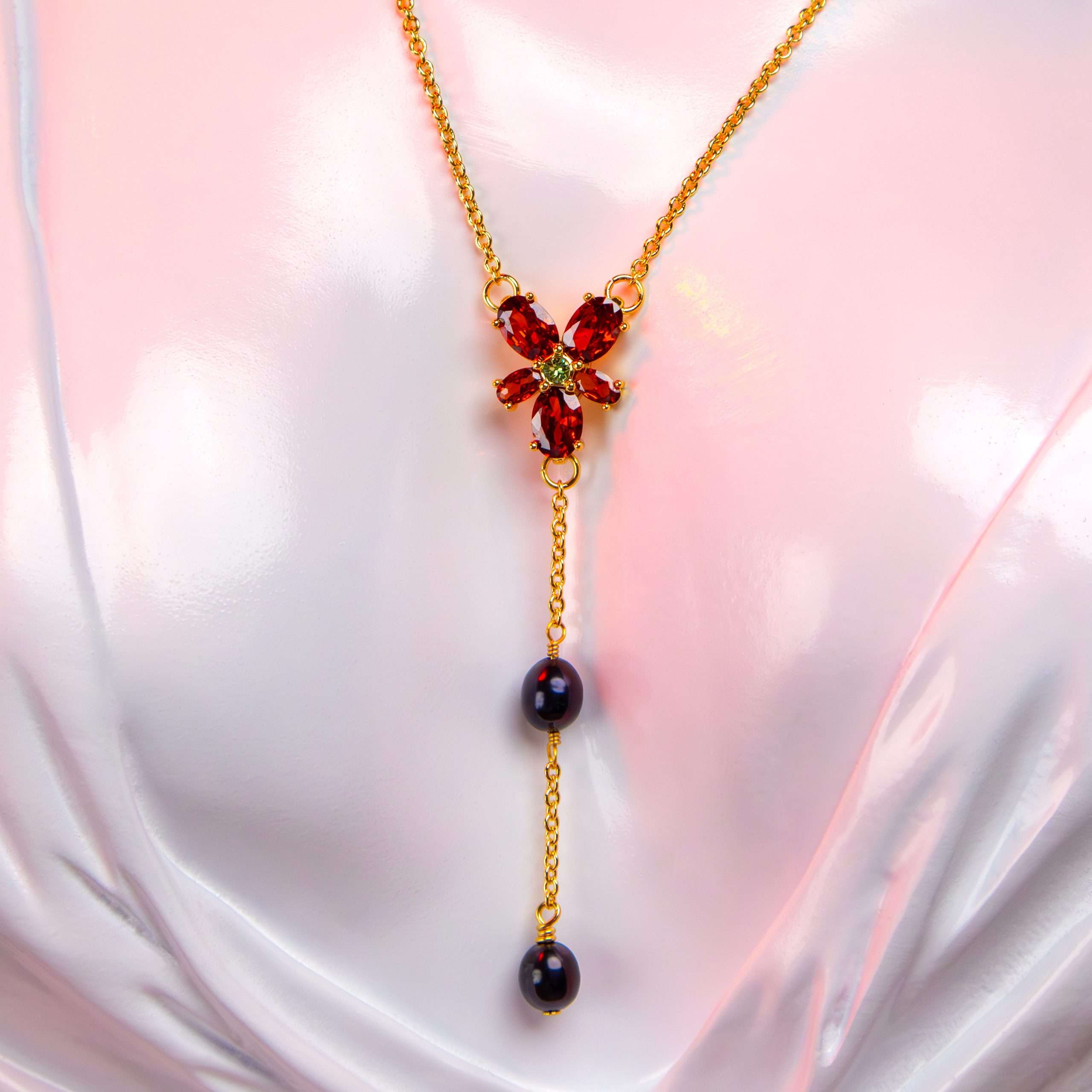HARRY POTTER officieel gelicenseerde Hermione's rode kristallen kostuum ketting