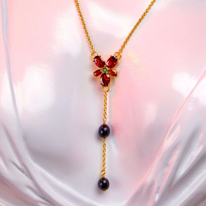 HARRY POTTER officieel gelicenseerde Hermione's rode kristallen kostuum ketting