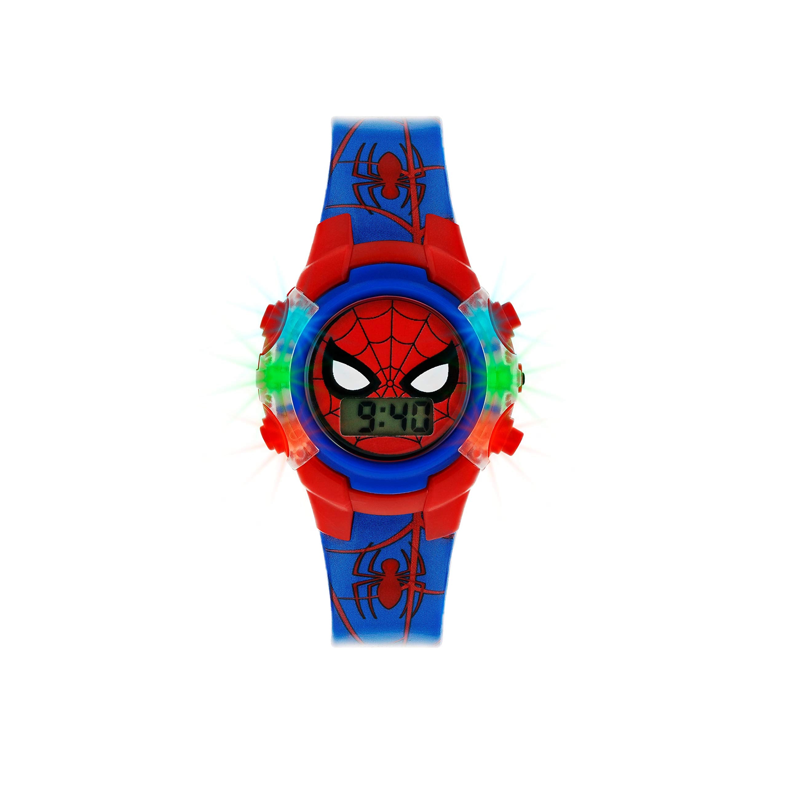 Disney Marvel Spiderman printed silicone Strap Watch SPD4504