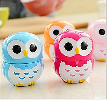 CAOLATOR Egg Timer 60 Minute Timer Lovely/Beautiful Cartoon Owl Kitchen Timer