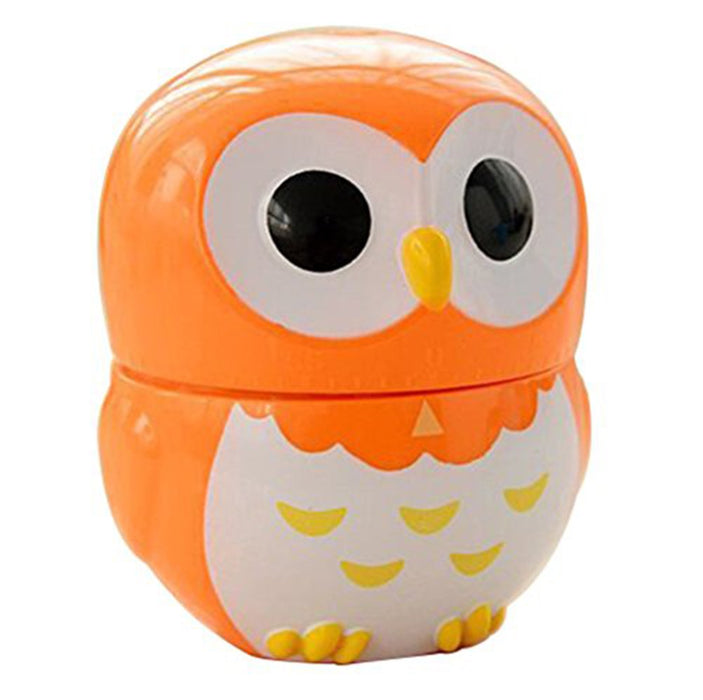 CAOLATOR Egg Timer 60 Minute Timer Lovely/Beautiful Cartoon Owl Kitchen Timer