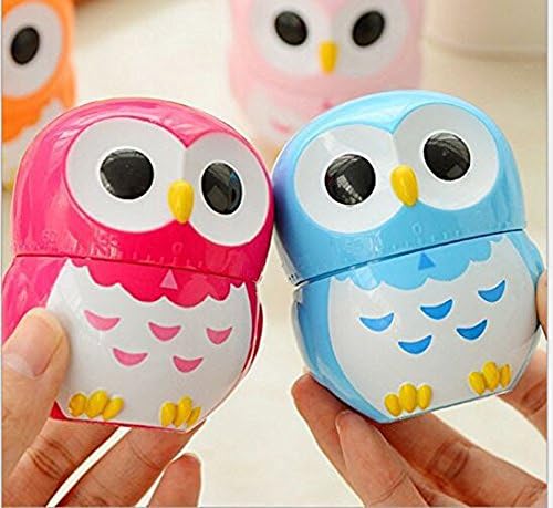 CAOLATOR Egg Timer 60 Minute Timer Lovely/Beautiful Cartoon Owl Kitchen Timer