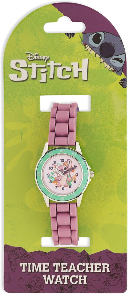Disney Angel Printed Dial Time Teacher Watch