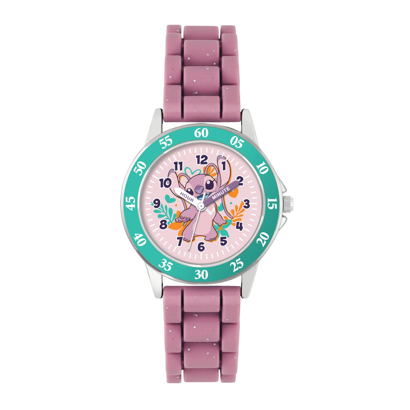 Disney Angel Printed Dial Time Teacher Watch