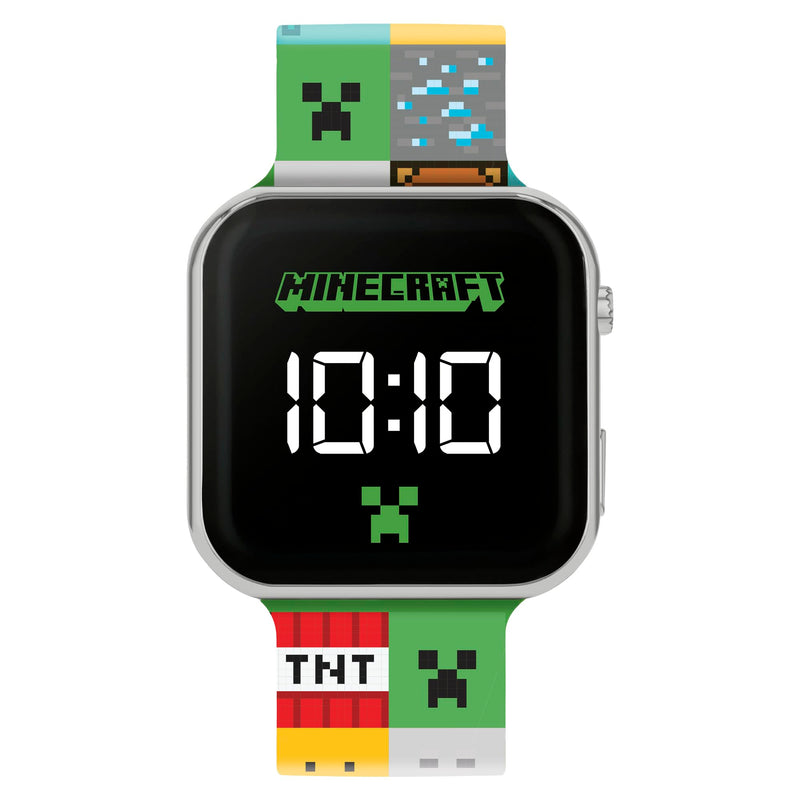 Minecraft Printed LED Watch