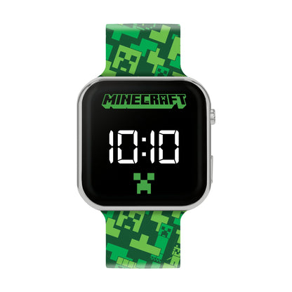 Minecraft Printed LED Watch