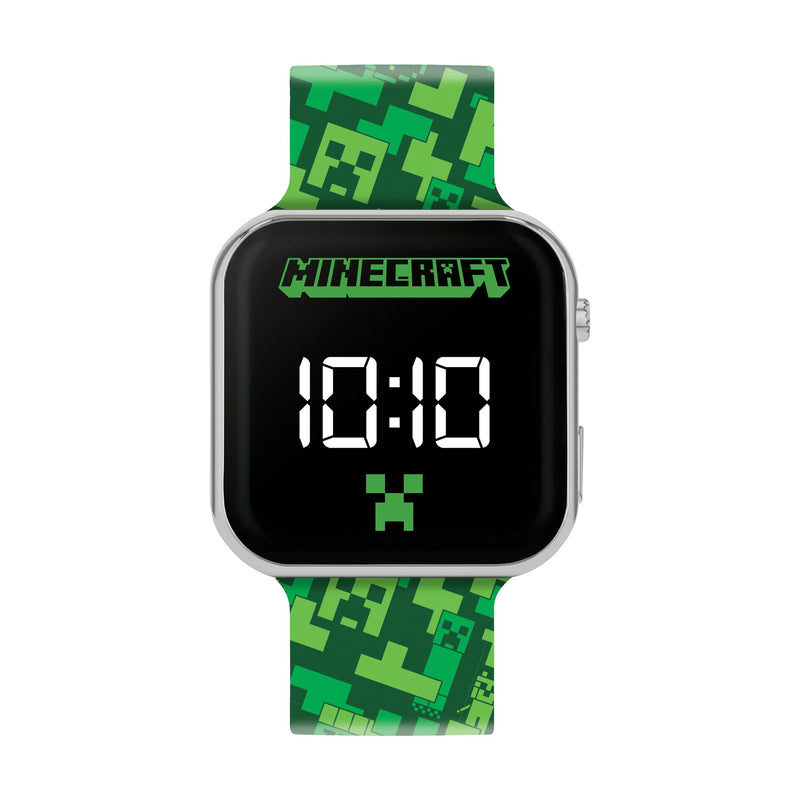 Minecraft Printed LED Watch